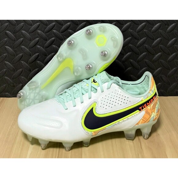 Nike Tiempo Legend 9 Elite SG-PRO AC Green Soccer Cleats DB0822-344 Men’s Size 6 main image 4
